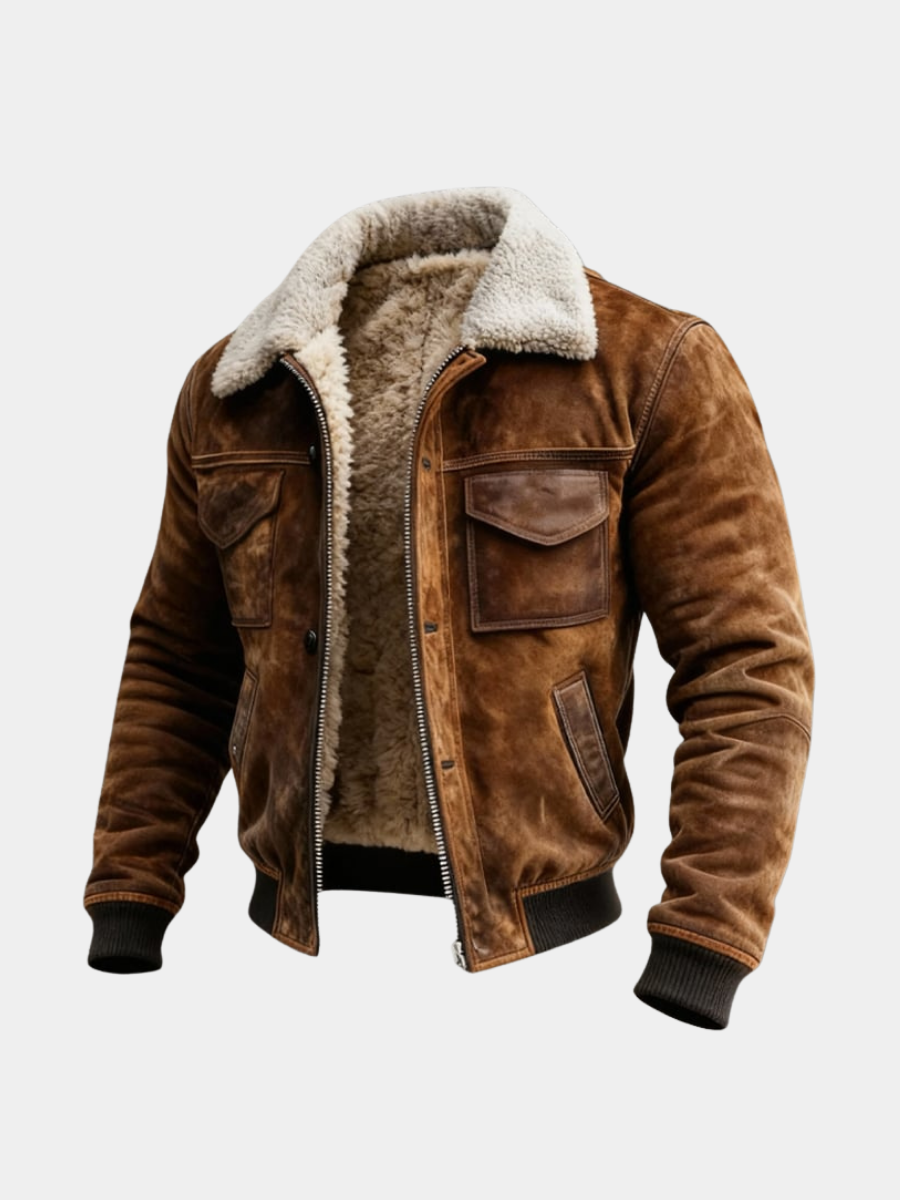 LAURENT MONACO | VESTE DOUBLÉE SHERPA POUR HOMME